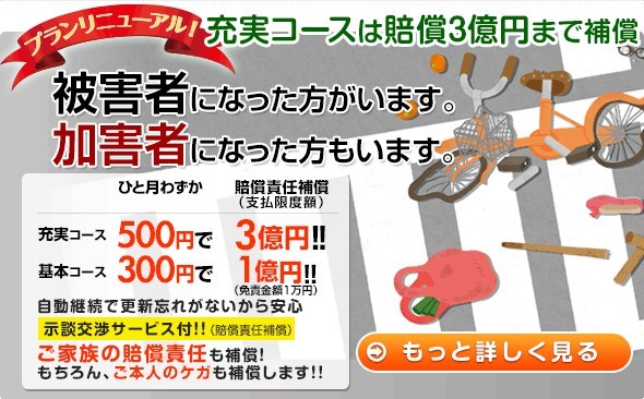 自転車の責任保険/エアトリ(旧DeNAトラベル)