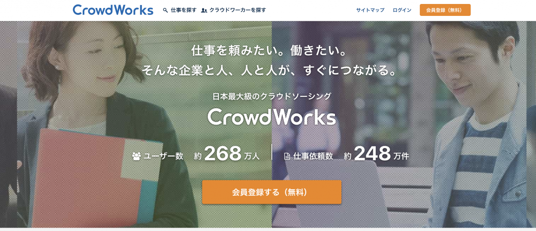 クラウドワークスの写真